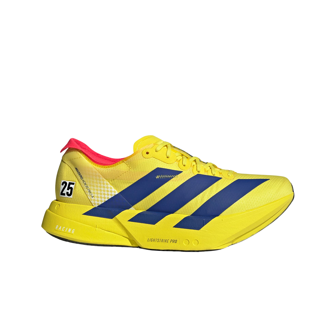 아디다스 아디제로 아디오스 프로 4 퓨어 설퍼 루시드 블루(Adidas Adizero Adios Pro 4 Pure Sulfur Lucid Blue)