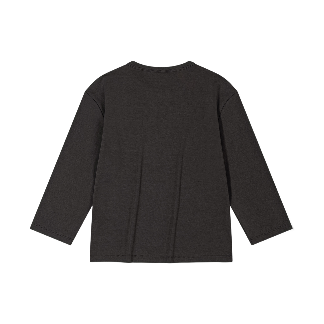 (W) 로우클래식 오가닉 실크 티셔츠 차콜((W) Low Classic Organic Silket LC T-Shirts Charcoal) - 2