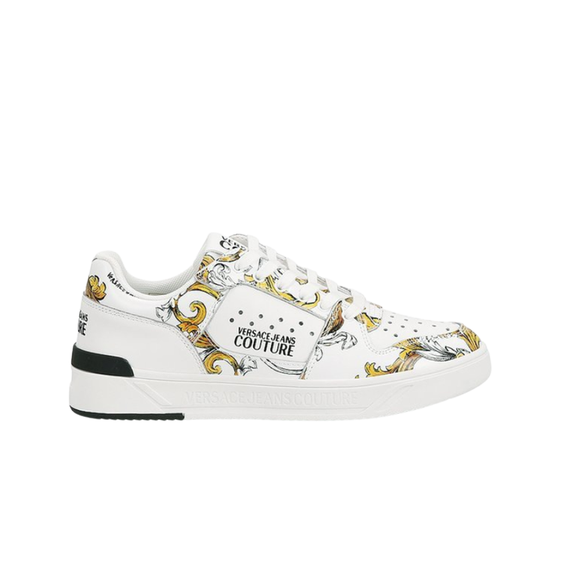 베르사체 진 꾸뛰르 로고 스니커즈 화이트(Versace Jeans Couture Logo Sneakers White)