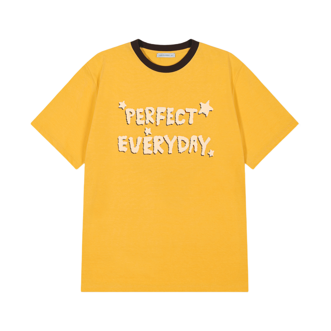 (W) 로우클래식 PE 티셔츠 옐로우((W) Low Classic Pe T-Shirt Yellow)