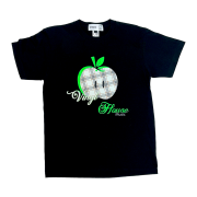 OIB² Green Apple T-Shirt For Eve Black