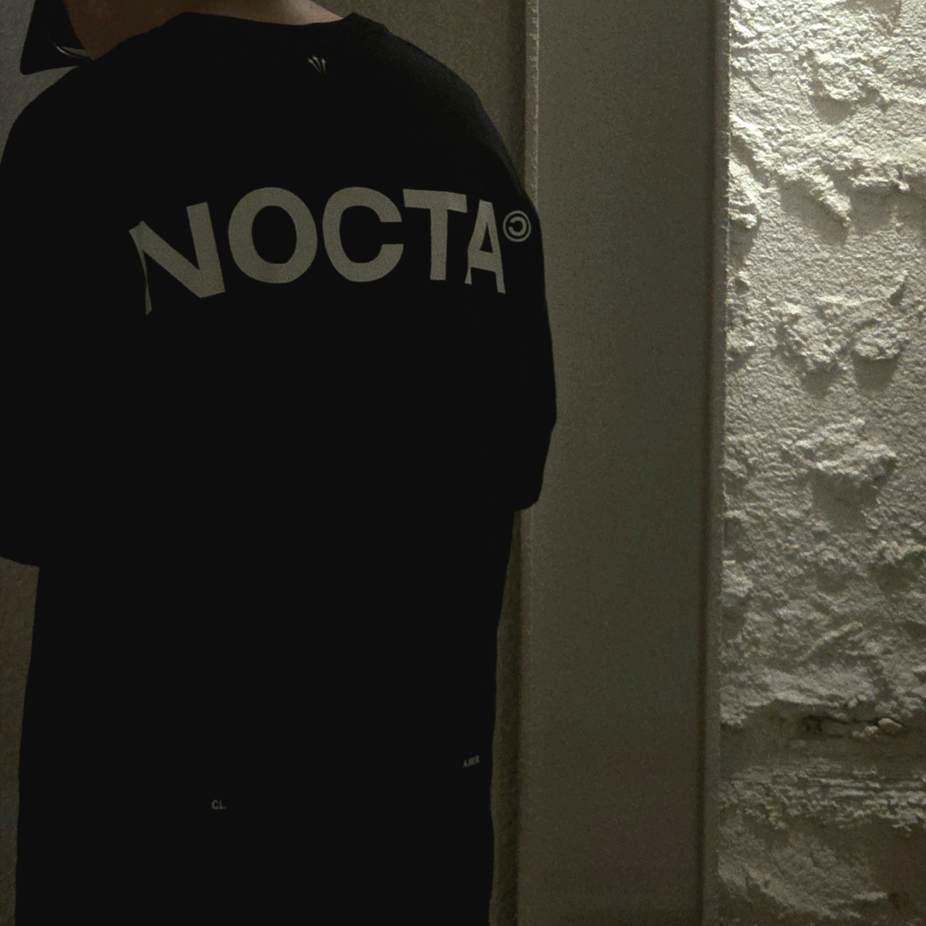 Nike x Drake Nocta Max 90 T-Shirt Black (FN7663-010) 착용 스타일 - 4