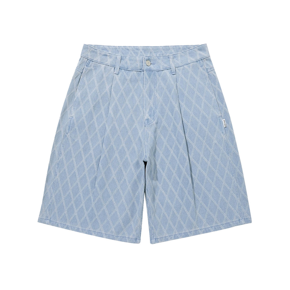 TH2302SO01IN TONYHAWK Net Pattern Denim Shorts Indigo