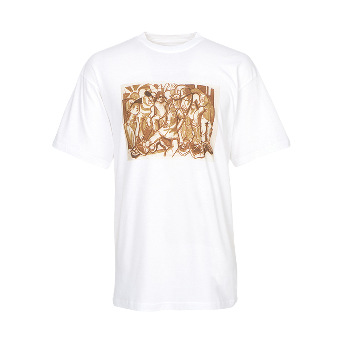 I034781-02-XX Carhartt WIP Cai Arfon Bellis Short Sleeve T-Shirt White