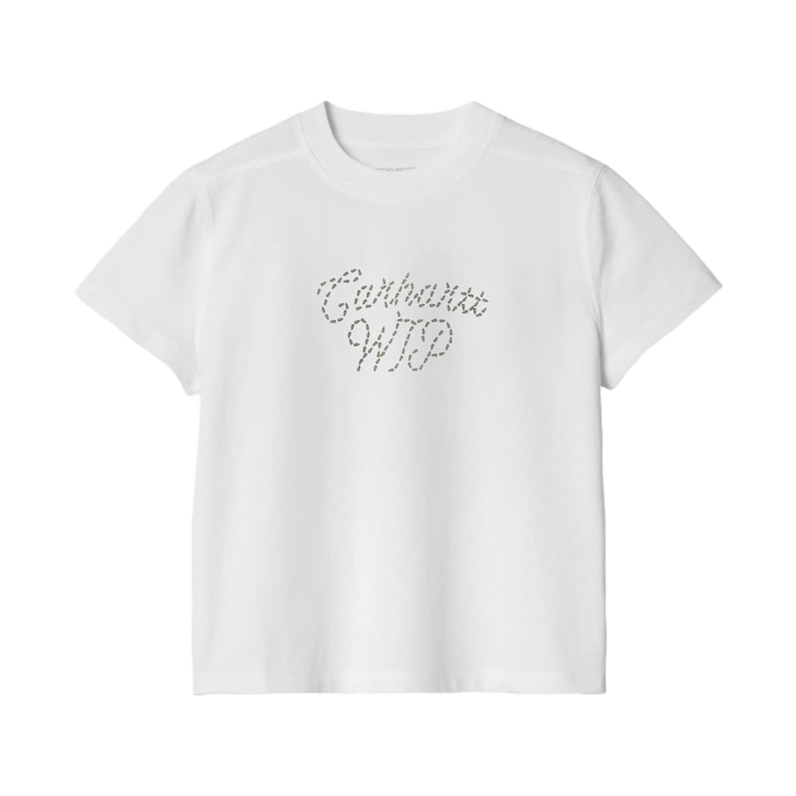 I034700-02-XX (W) Carhartt WIP Sunflower Short Sleeve T-Shirt White