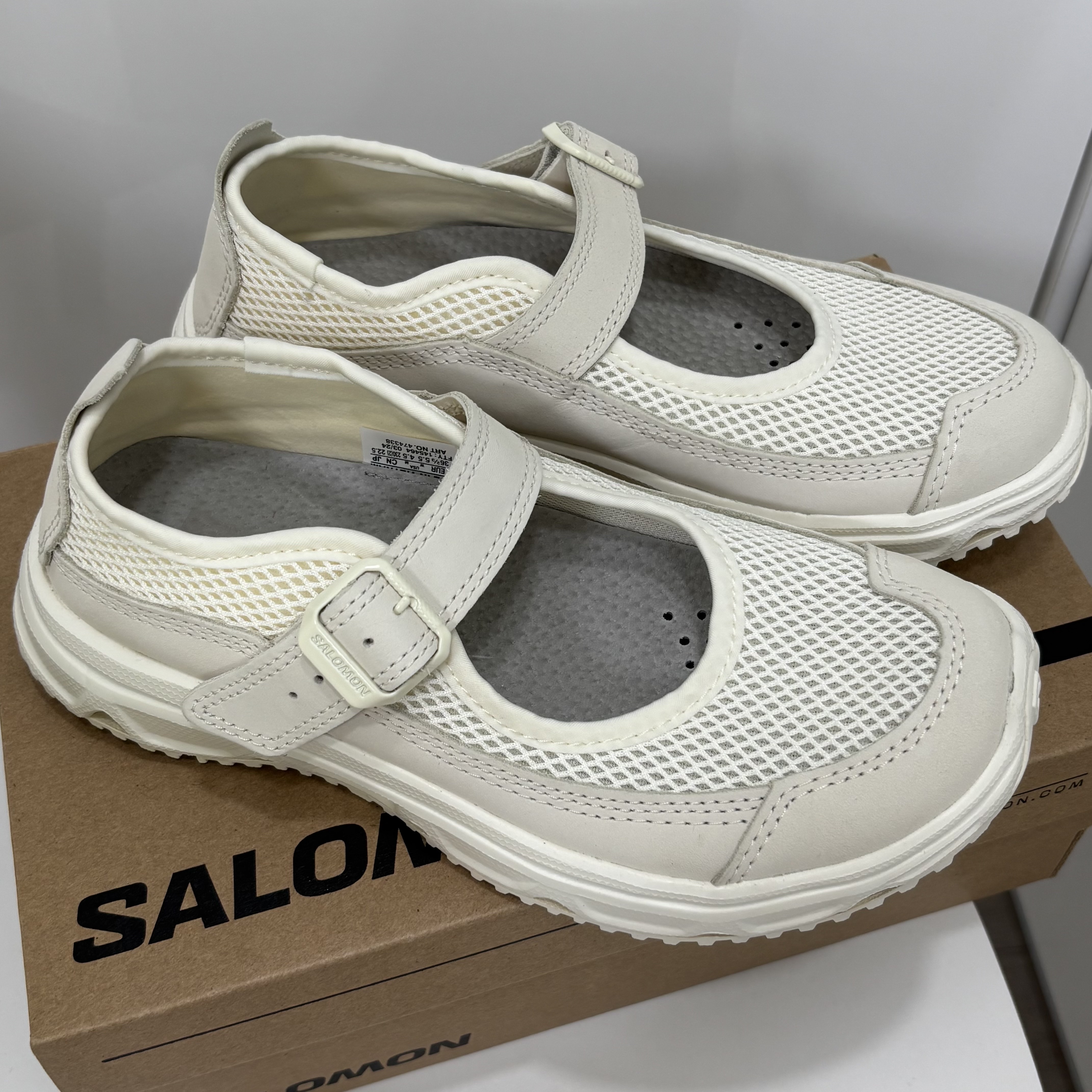 Salomon RX Marie Jeanne Vanilla Ice 착용 스타일 - 1