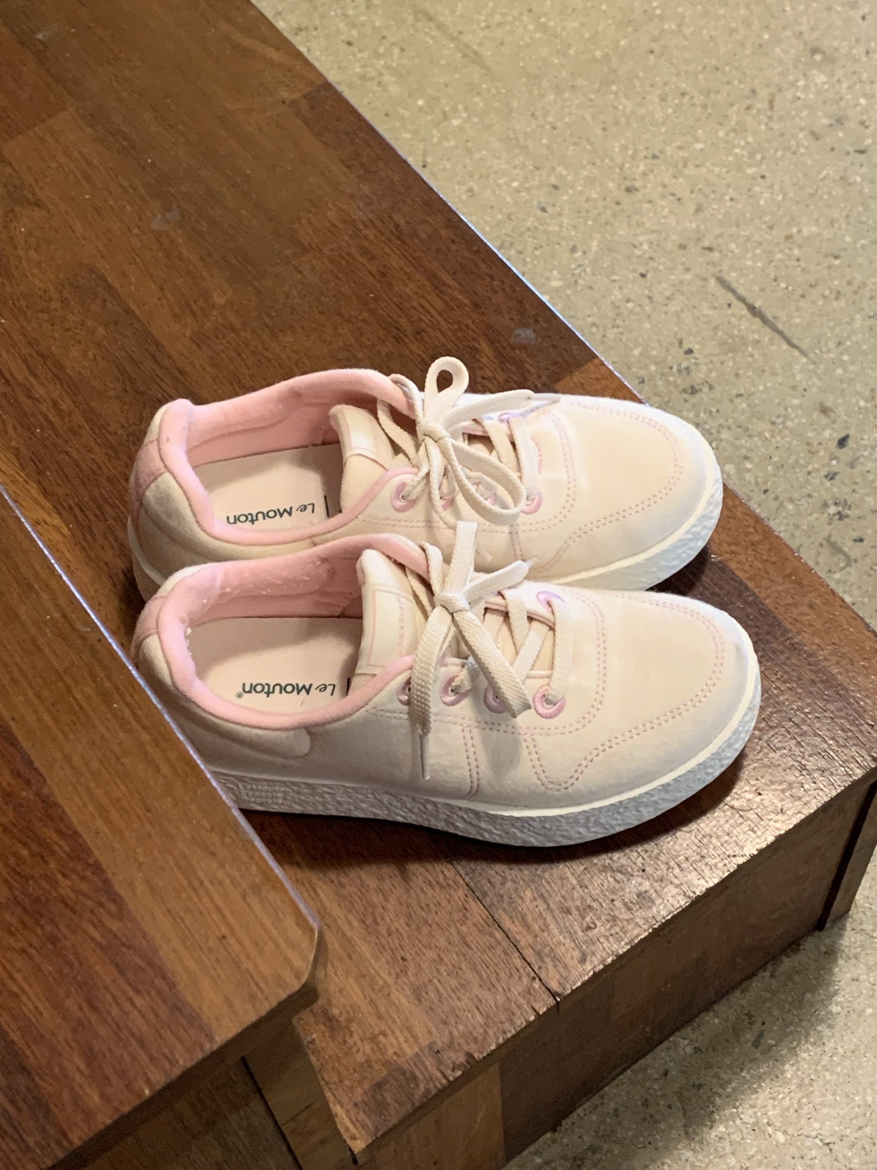 [6% 적립] LeMouton Mate Cream Pink 착용 스타일 - 3