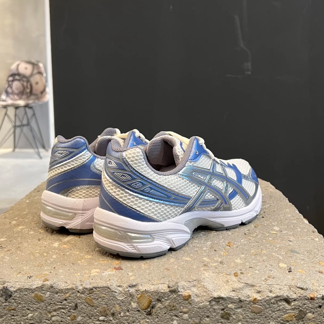 Asics Gel-1130 Cream Blueberry 착용 스타일
