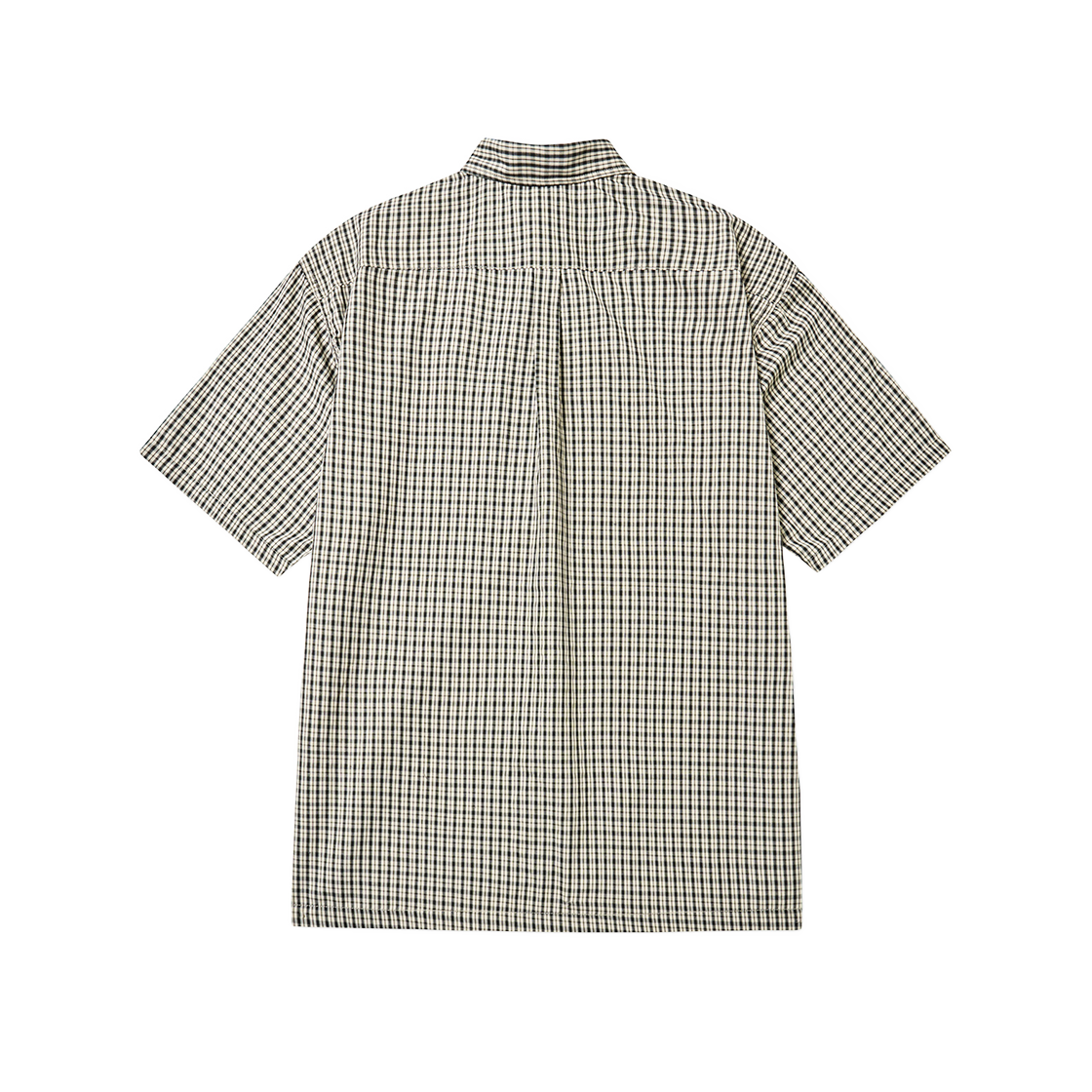 아노트 너드 체크 하프 셔츠 베이지(ANNOT Nerd Check Half Shirt Beige) - 2