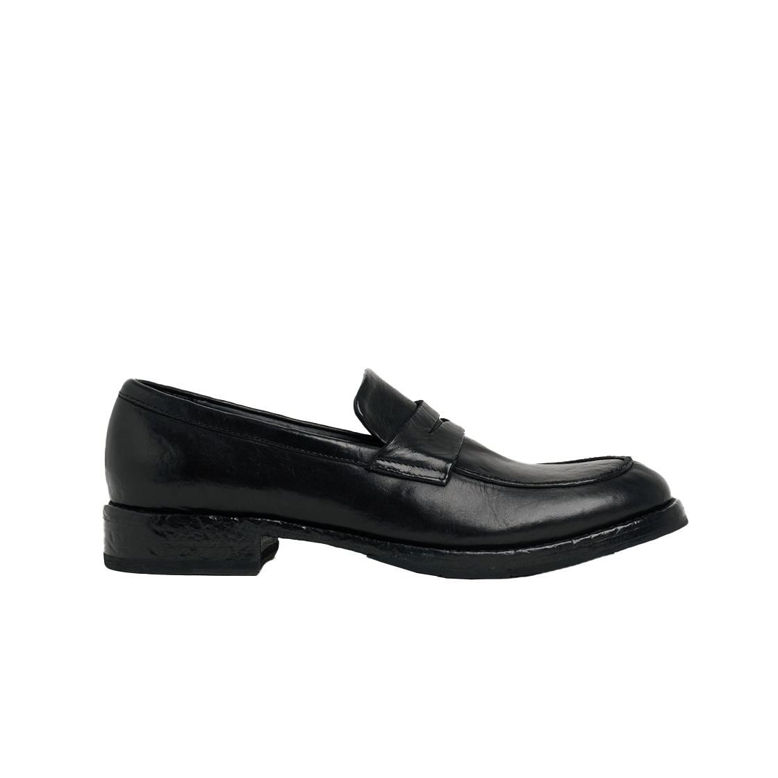 로스트가든 유니폼 페이디드 로퍼 블랙(LOSTGARDEN Uniform Faded Loafer Black)
