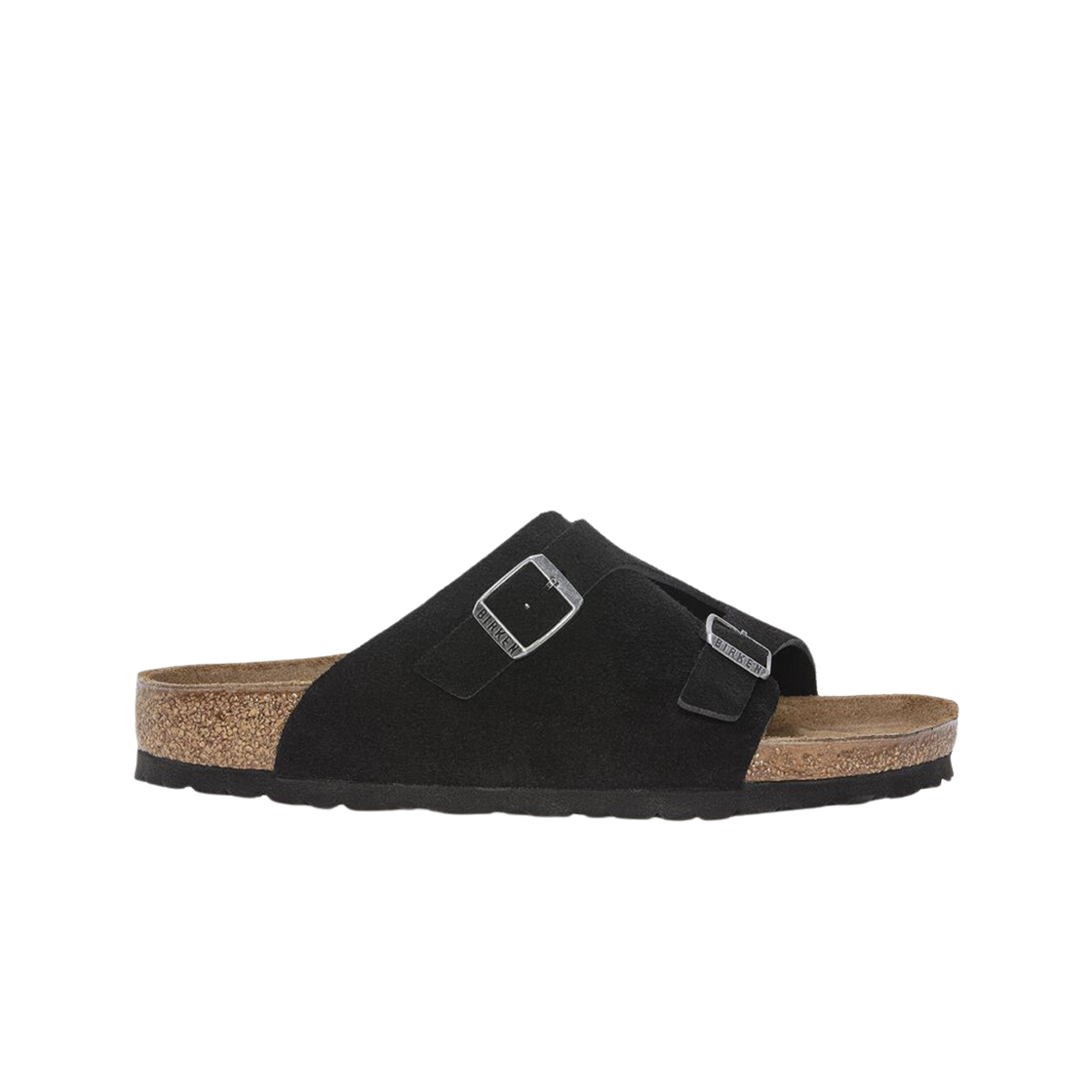 버켄스탁 취리히 스웨이드 레더 블랙 - 내로우(Birkenstock Zurich Suede Leather Black - Narrow)