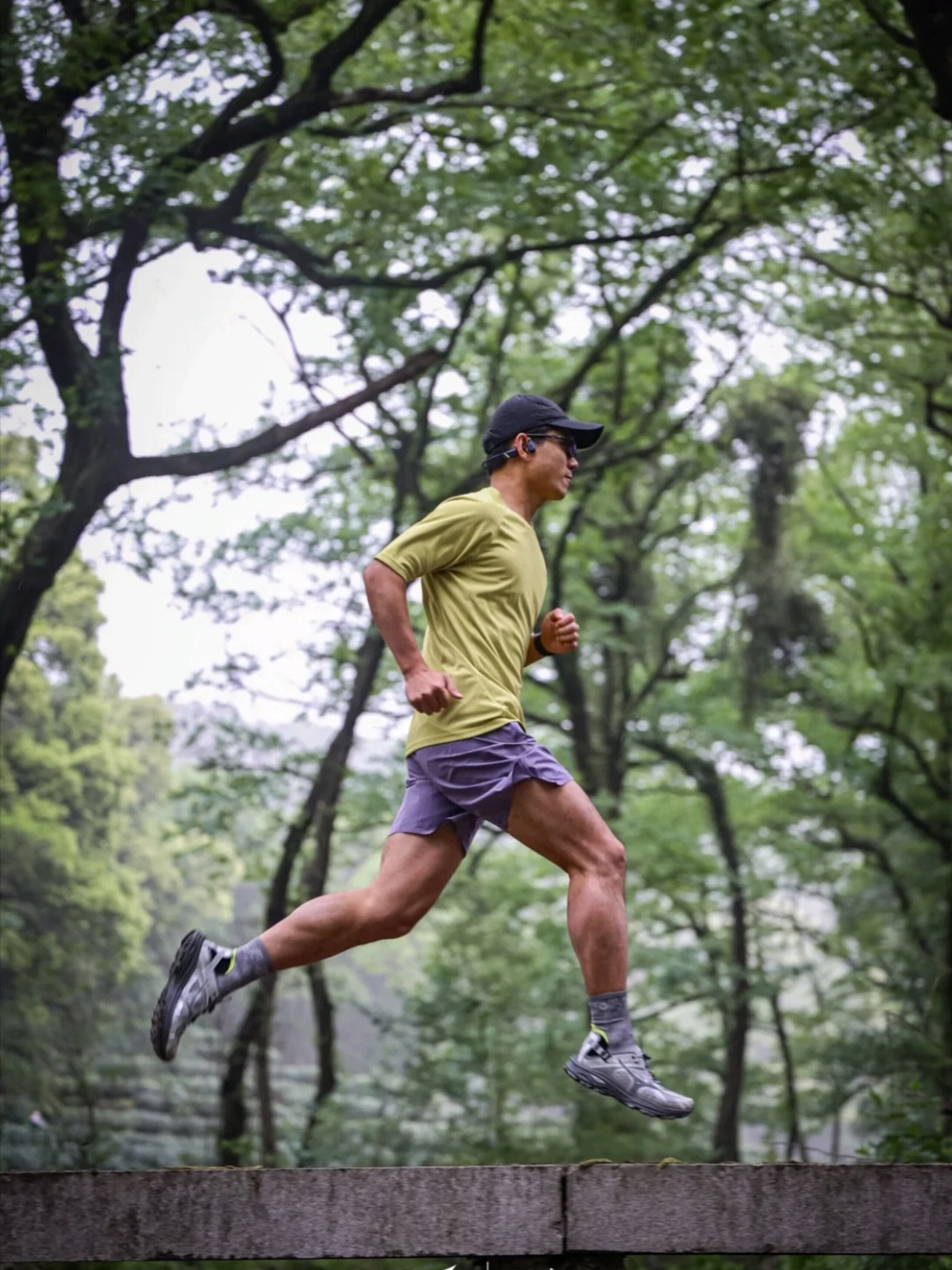 Mizuno Racer Trail SE Silver Grey 착용 스타일