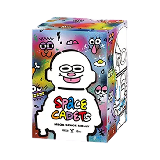 Pop Mart Mega Space Molly 400% Jon Burgerman Space Cadets Series Figures (1 Blind Box)
