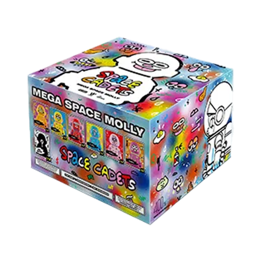 Pop Mart Mega Space Molly 400% Jon Burgerman Space Cadets Series (6 Blind Boxes)