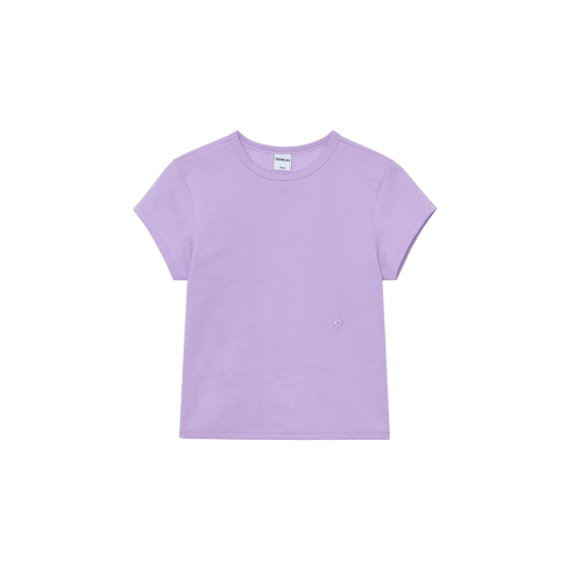 253PCSTOP026 Enzoblues Pastel Cap Sleeve T-Shirt Lavender