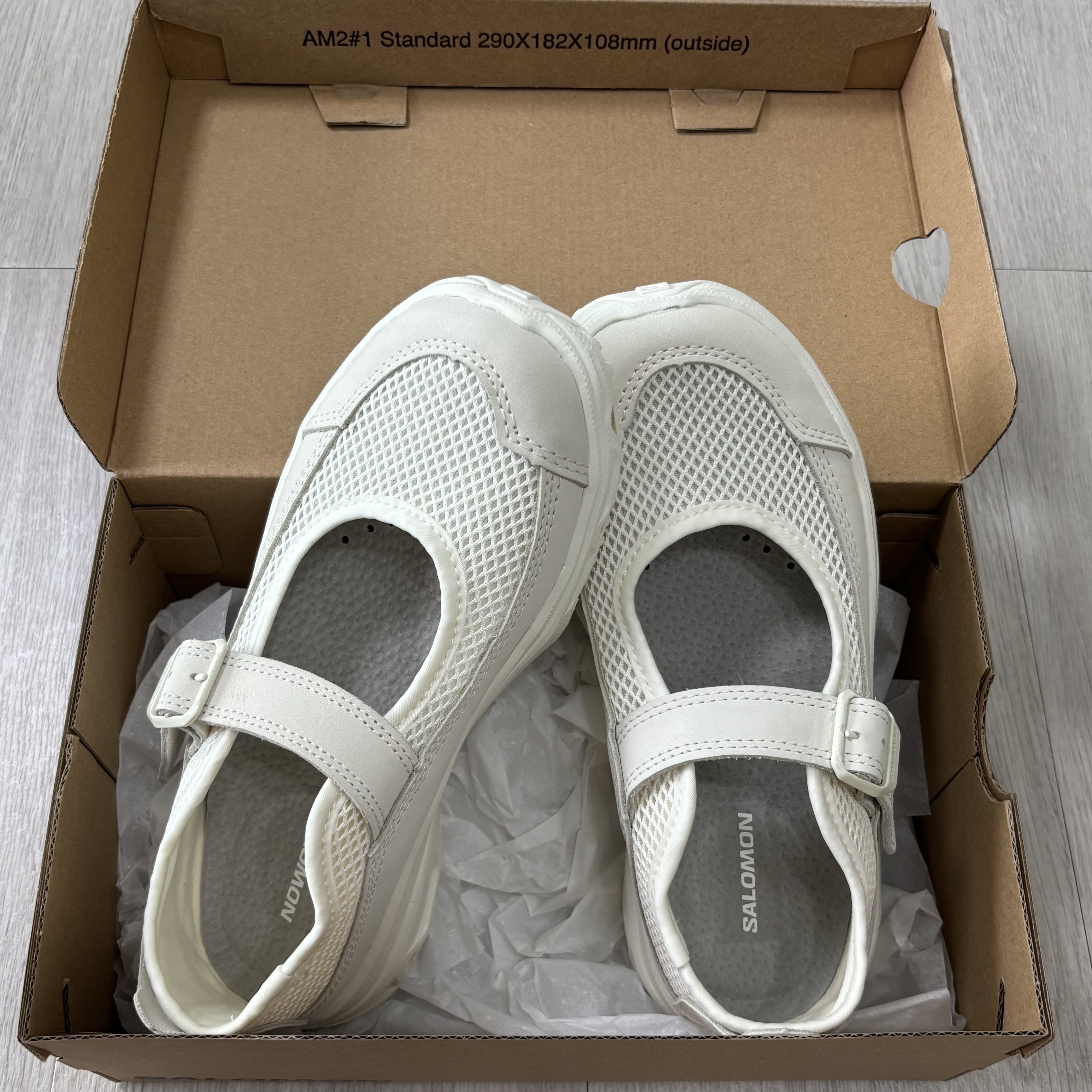 Salomon RX Marie Jeanne Vanilla Ice 착용 스타일 - 2
