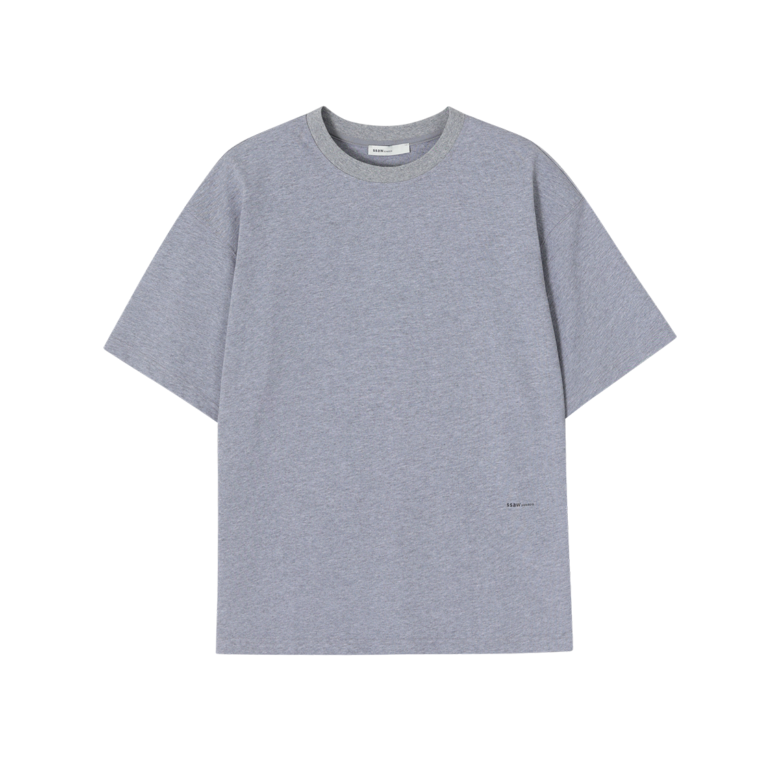 송지오옴므 SSAW 오리지널 스케치 티셔츠(Songzio Homme Ssaw Original Sketch T Shirt Melange Grey) - 2