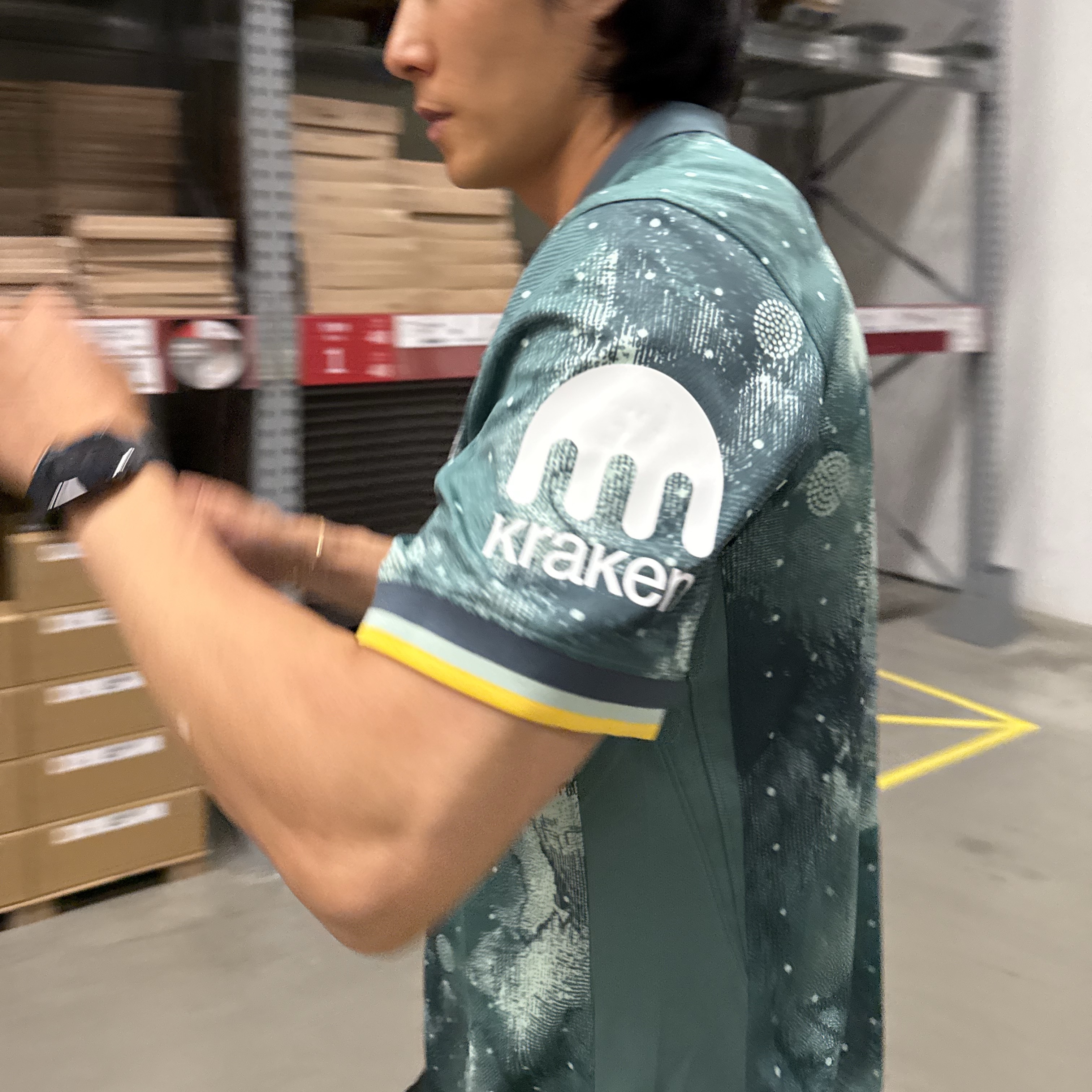 Nike Tottenham Hotspur 2024/25 Dri-Fit Stadium Third Replica Jersey Enamel Green (Non Marking Ver.) 착용 스타일 - 4