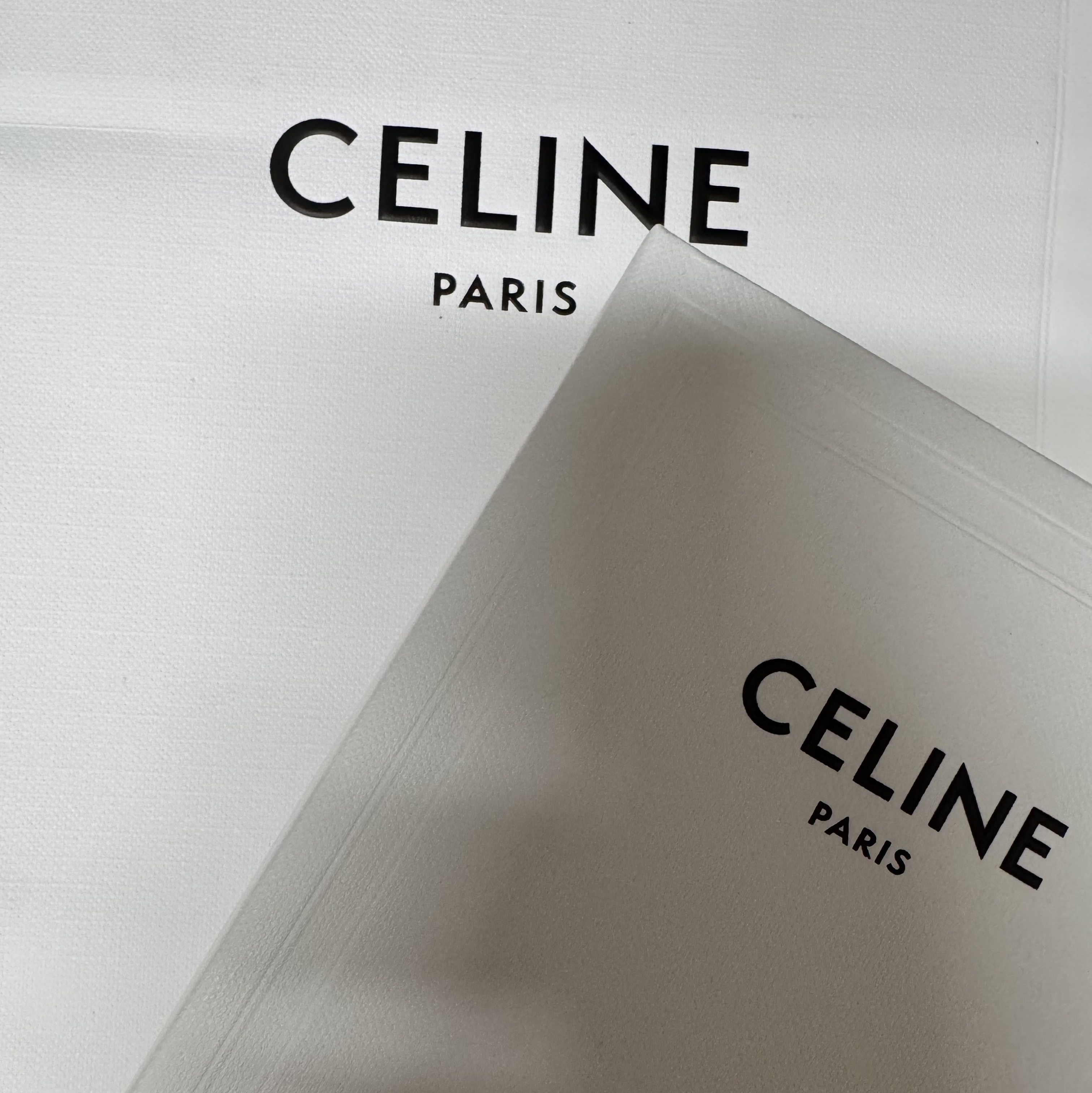 Celine Card Holder with Flap in Shiny Calfskin Black 착용 스타일 - 1