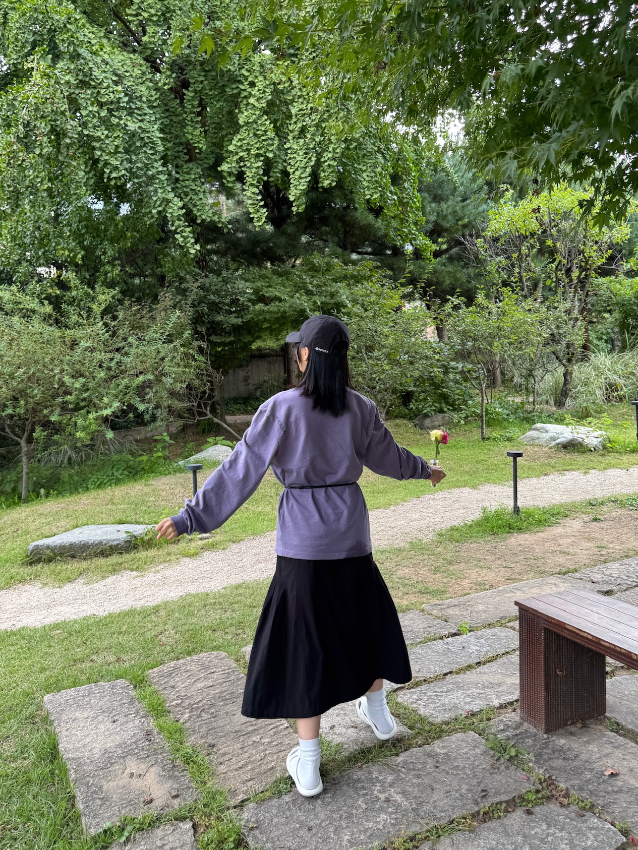 Mischief Rhombus Long Sleeve Purple, (W) Keen Shanti White Black ์ฐฉ์ฉ ์คํ์ผ - 4