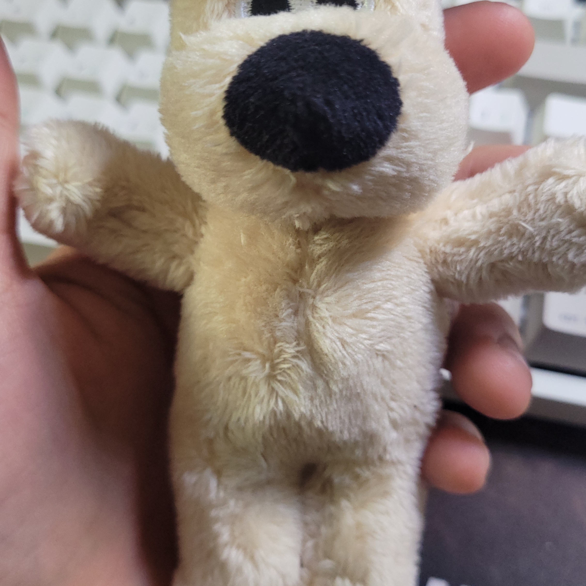 Dream C&C Wallace & Gromit Mini Keyring Plush 12cm 착용 스타일