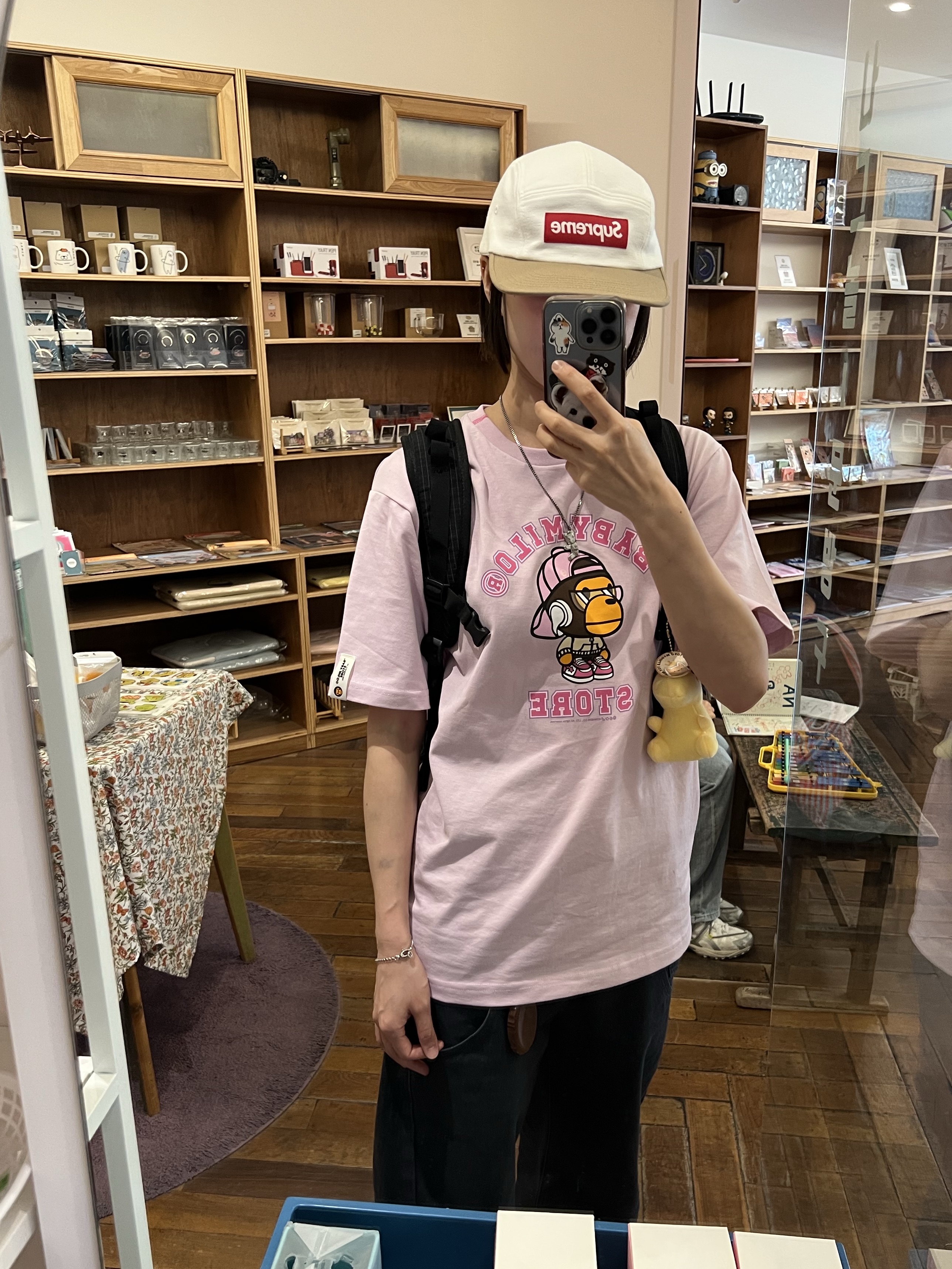 Supreme 2-Tone Camp Cap White - 23FW, Asics x Cecilie Bahnsen Gel-Terrain MT Pure Silver 착용 스타일 - 2