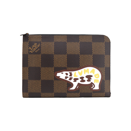 ITKB7KO9SM4P Louis Vuitton Human Made Nigo Pochette Jour GM Clutch N60390
