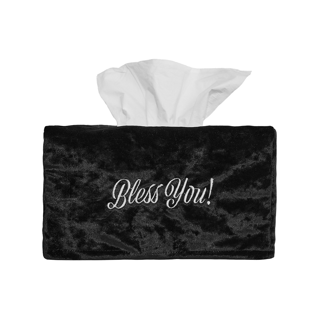 세이투셰 벨벳 티슈 케이스 블랙(Say Touche Velvet Tissue Case Black)
