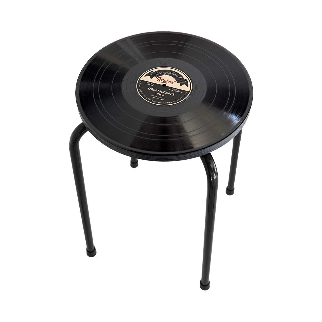 세이투셰 바이닐 스툴 블랙