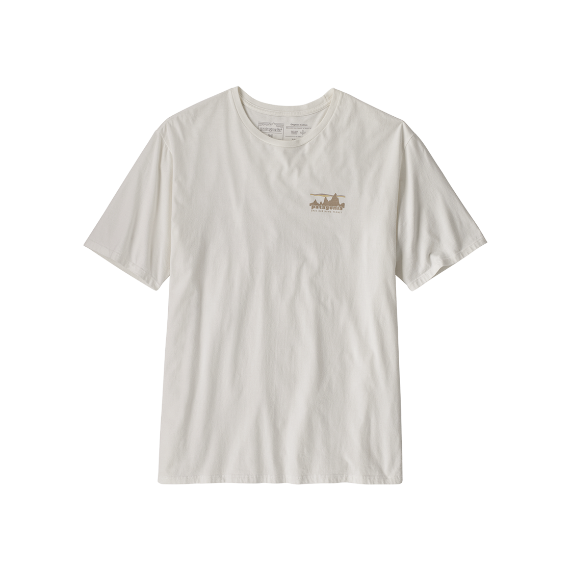 파타고니아 '73 스카이라인 오가닉 티셔츠 버치 화이트(Patagonia '73 Skyline Organic T-Shirt Birch White) - 2