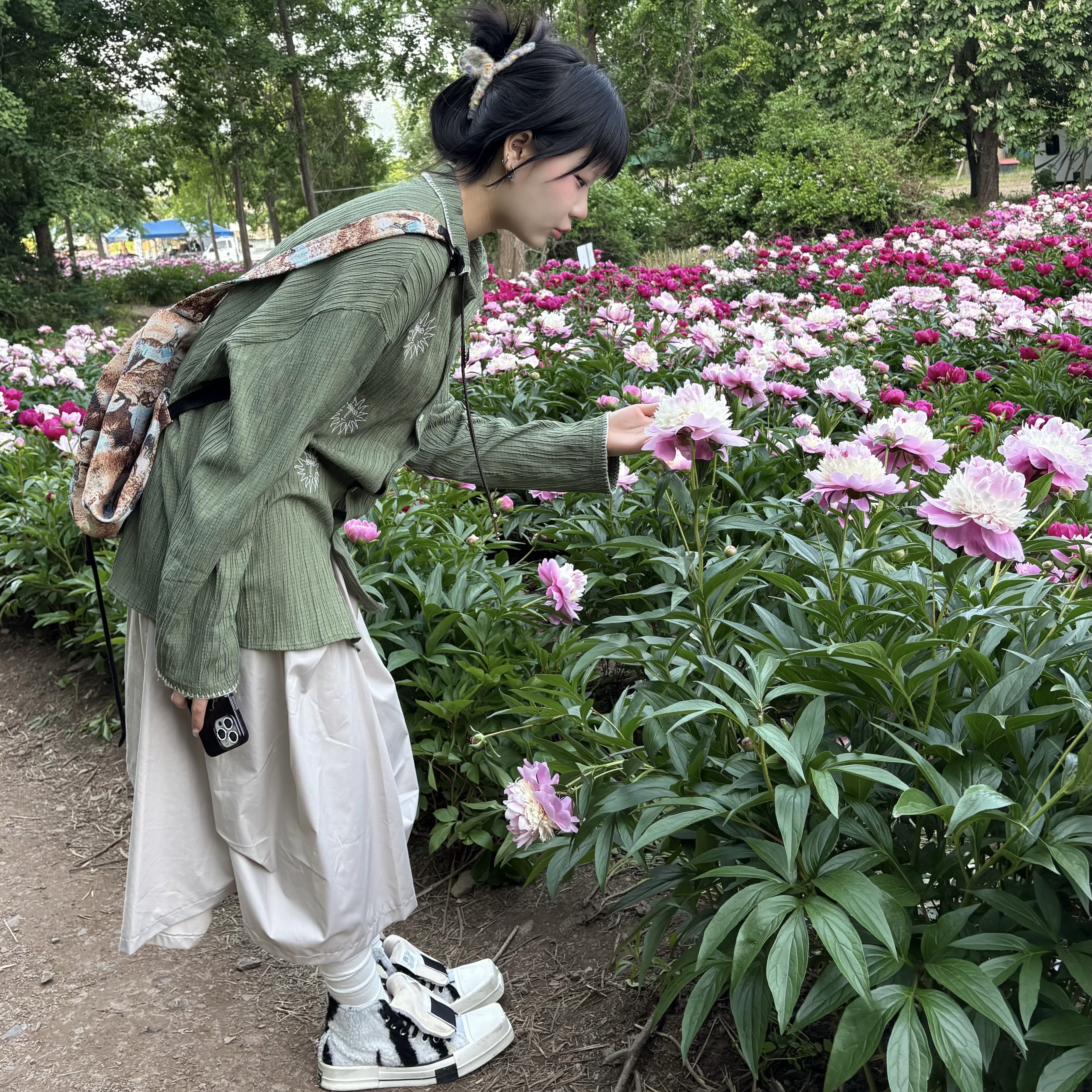 Converse x Drkshdw Turbodrk Chuck 70 Hi Lilly White 착용 스타일 - 4