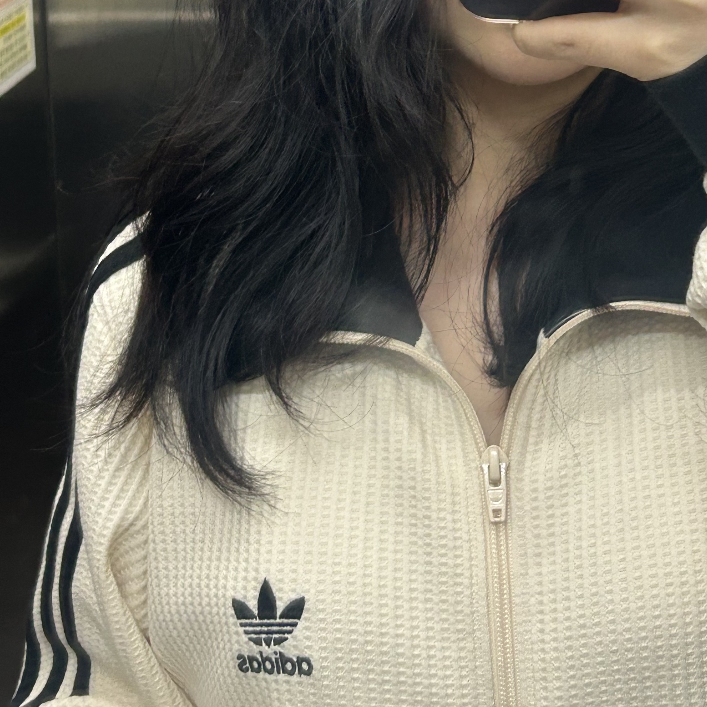 Adidas Waffle Beckenbauer Track Top Wonder White - KR Sizing 착용 스타일