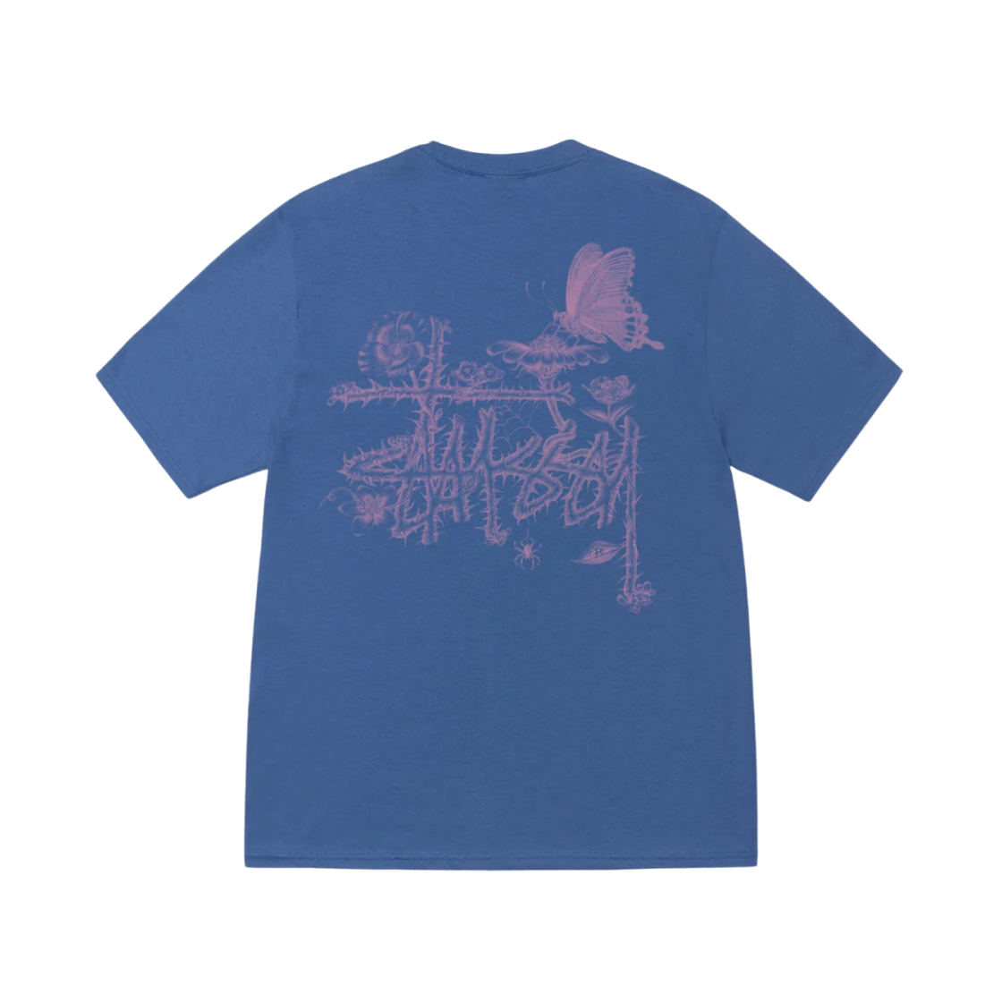 스투시 인 블룸 티셔츠 블루(Stussy In Bloom T-Shirt Blue) - 1
