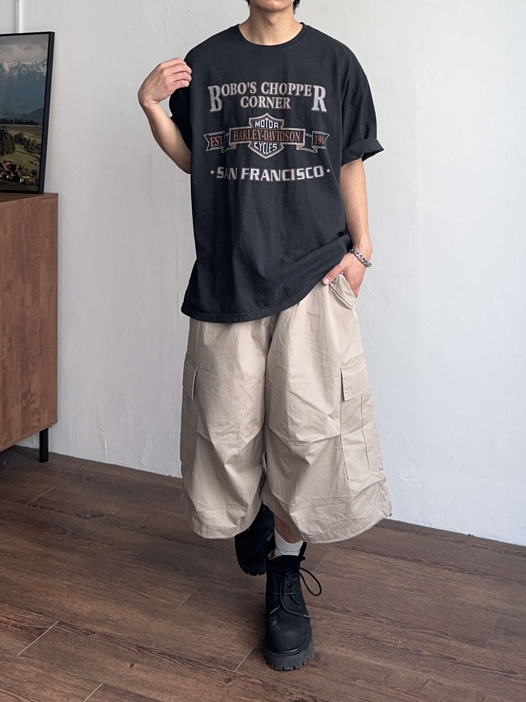 LOSTGARDEN Route Black 착용 스타일 - 2