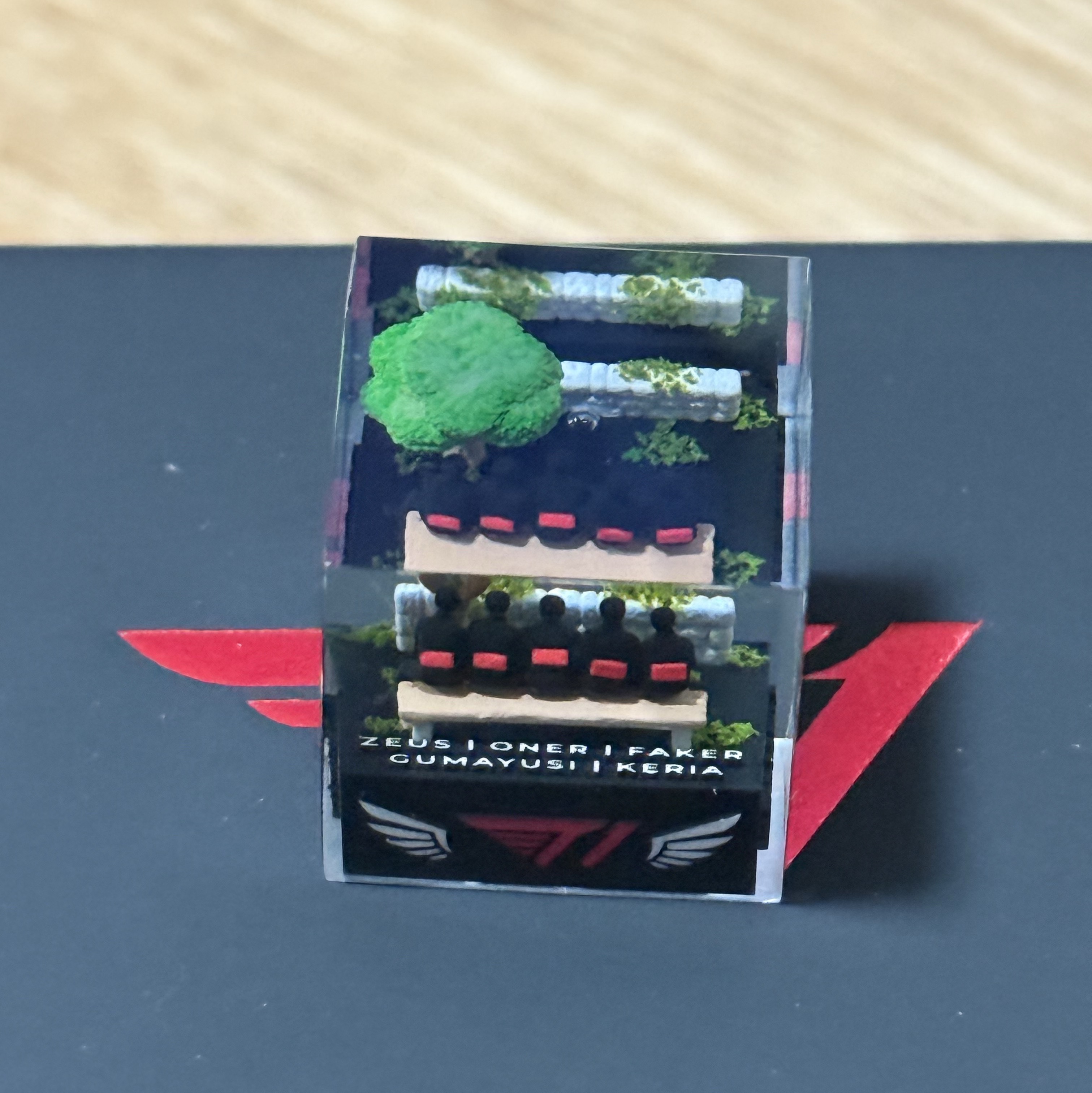 T1 2024 World Champions ZOFGK Keycap 착용 스타일 - 2