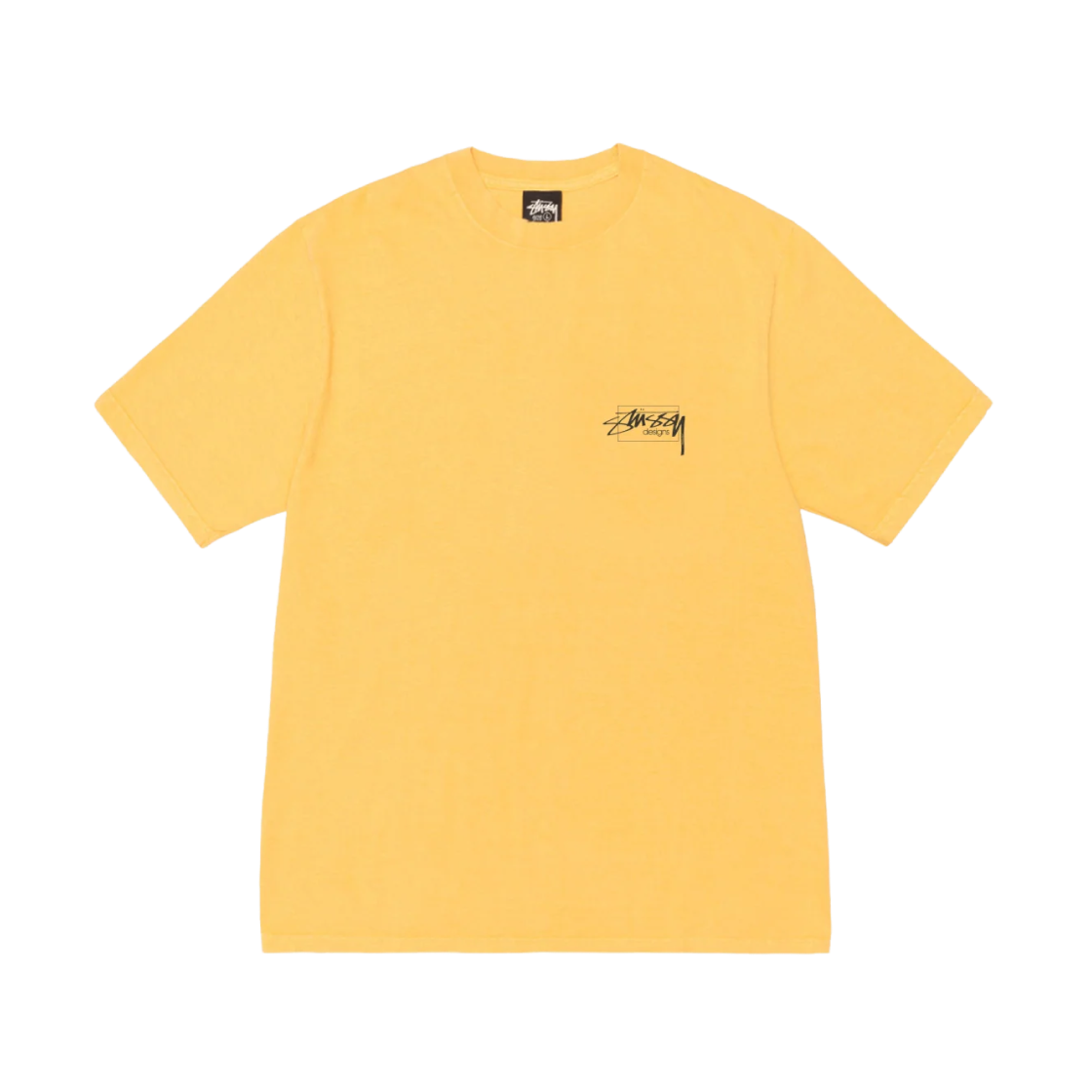 스투시 모던 에이지 피그먼트 다이드 티셔츠 옐로우(Stussy Modern Age Pigment Dyed T-Shirt Yellow) - 2