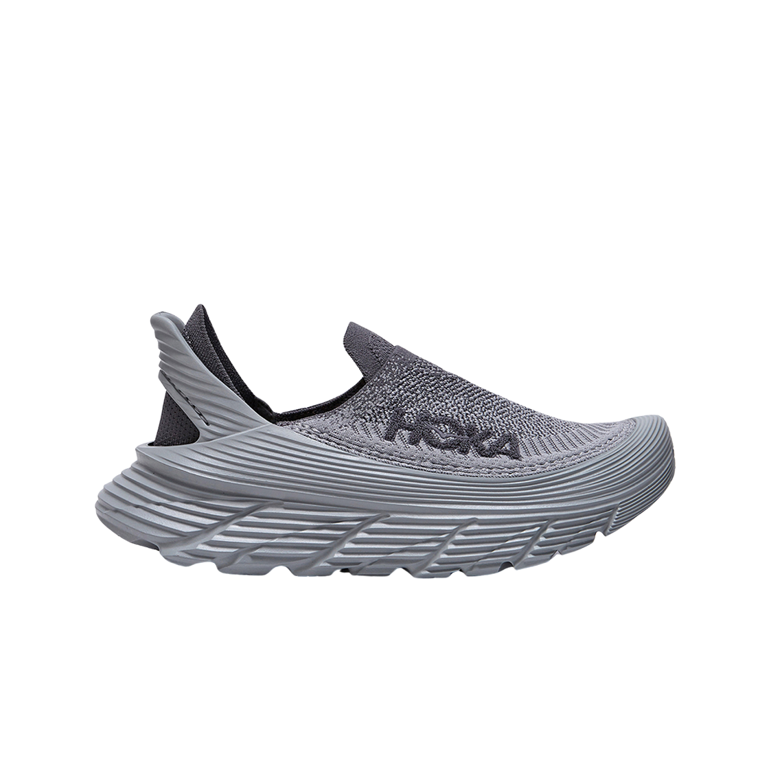 호카 리스토어 TC 새틀라이트 그레이 스텔라 그레이(Hoka Restore TC Satellite Grey Stellar Grey) - 1