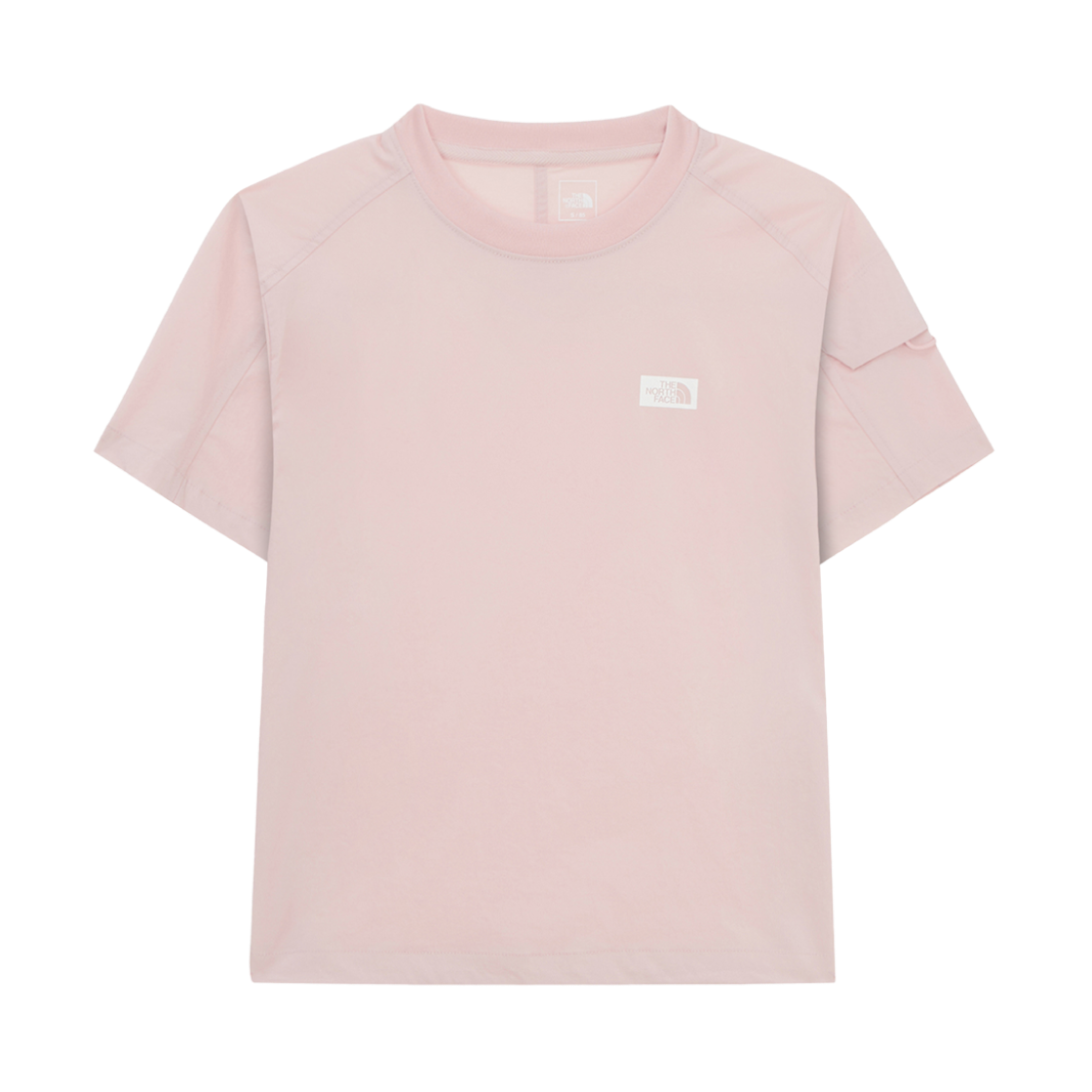 NT7UR35A (W) The North Face Frost S/S Round T-Shirt Pale Pink - 25SS