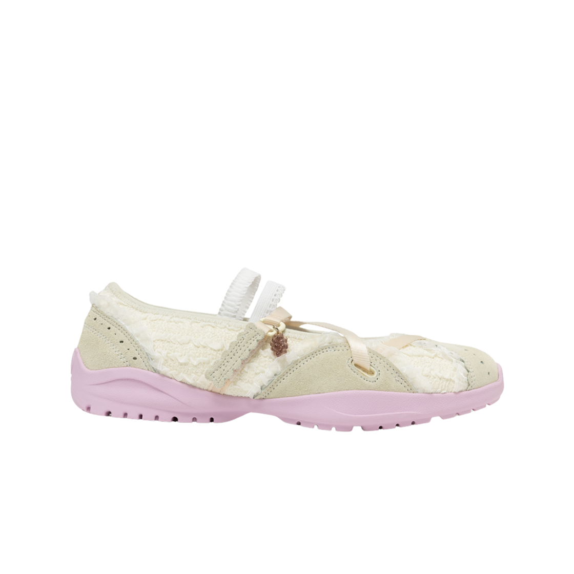 (W) 플러피시트러스 x 졸리레이드 로코코 레토 샌들 크림((W) Fluffycitrus x Jolielaide Rococo Leto Sandals Cream)