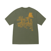 Stussy In Bloom T-Shirt Olive