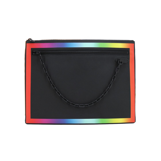 IT79APMF9MNG Louis Vuitton Virgil Abloh Clutch Taiga M30347