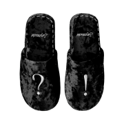 Say Touche Velvet Room Shoes Black