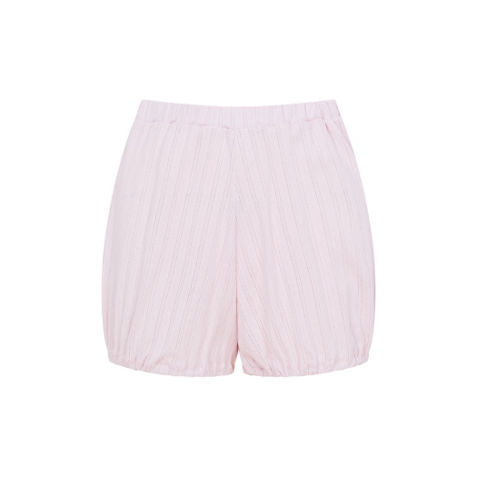 2025SP2103PKF Letter From Moon Penny Punching Balloon Shorts Pink