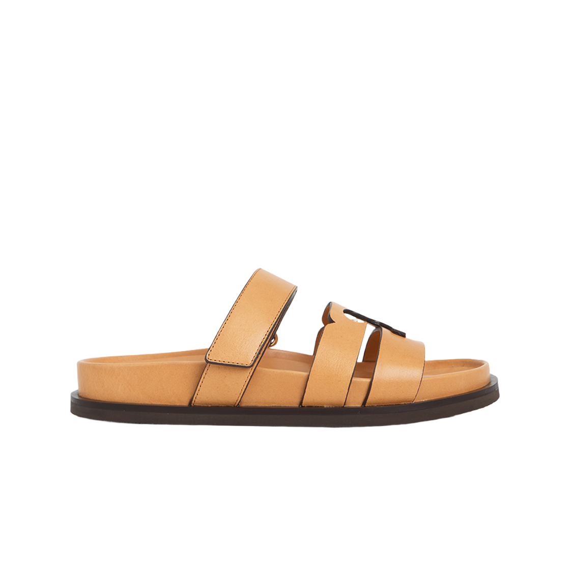 168791-200 (W) Tory Burch Ines Sport Slippers Brown