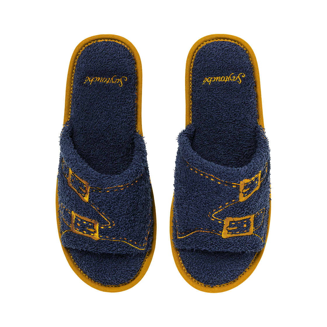 _SAYTOUCHE71 Say Touche Buckle Room Shoes Navy