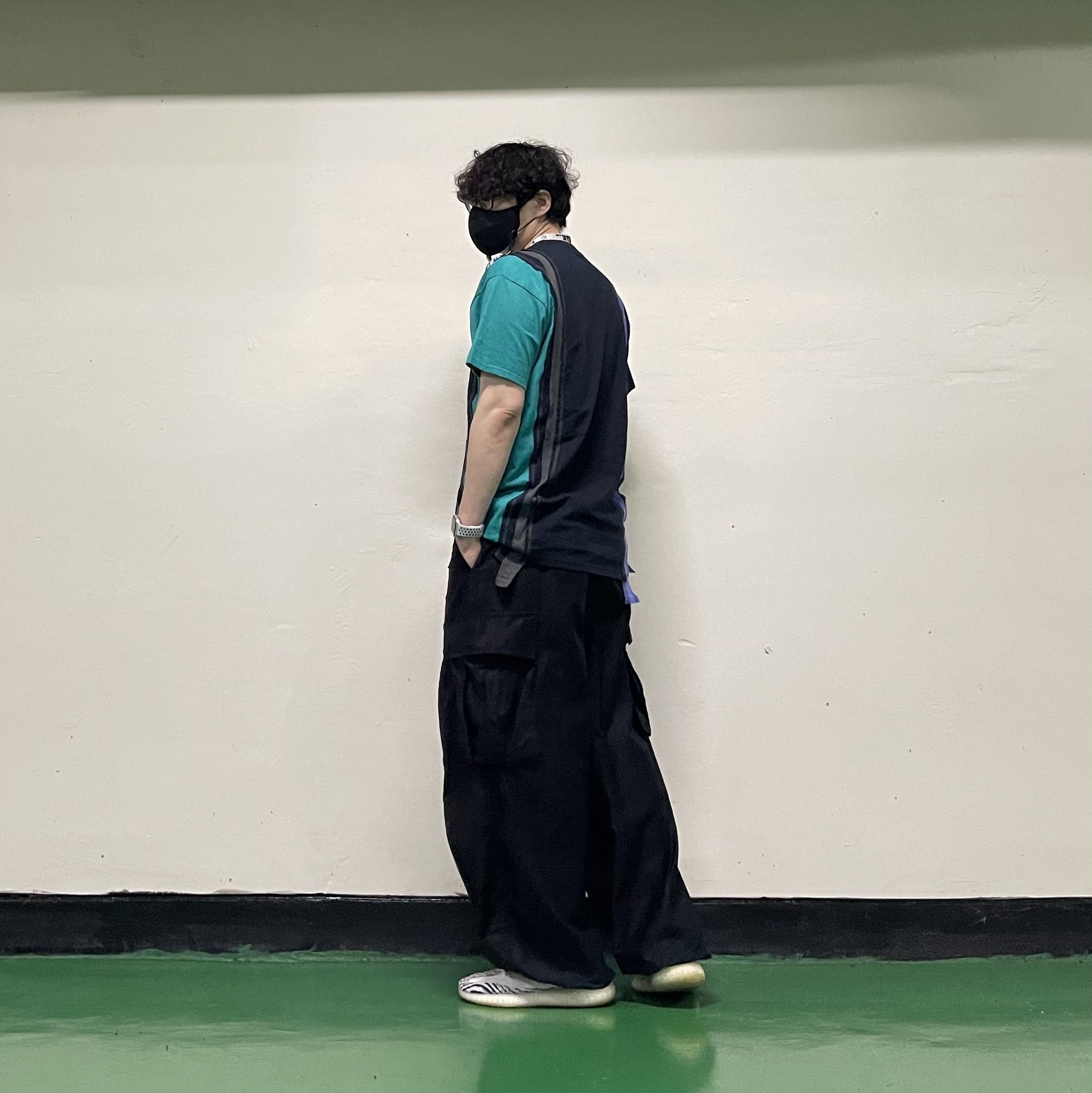 Needles H.D. BDU Pants Black, Adidas Yeezy Boost 350 V2 Zebra 2017/2019/2020 착용 스타일 - 4