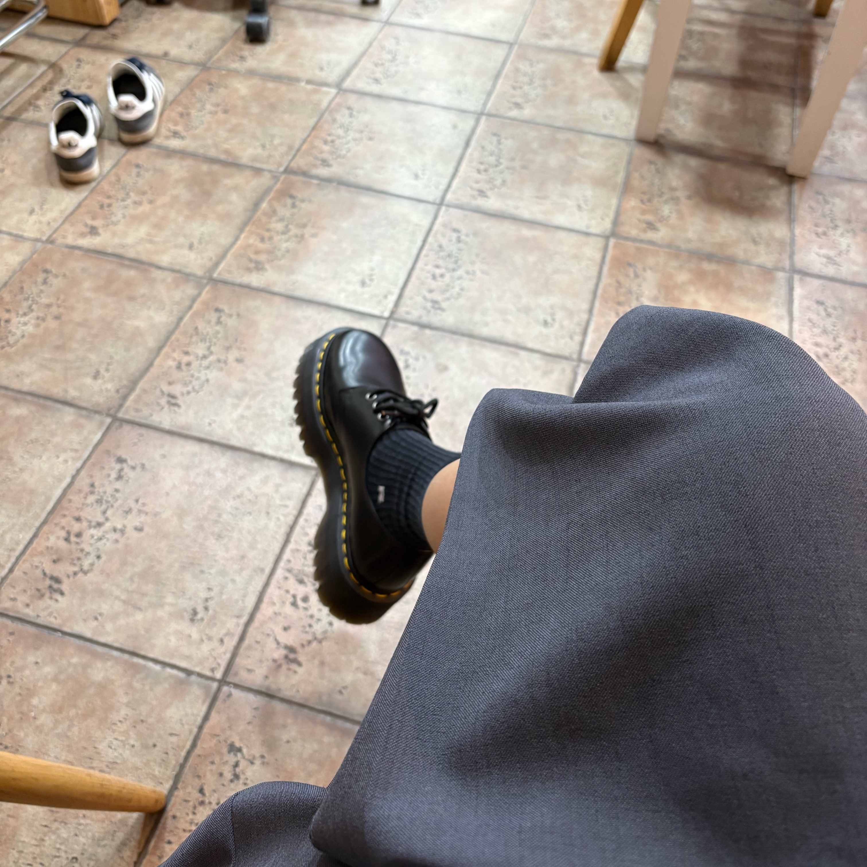 Dr. Martens 1461 Quad Black 착용 스타일