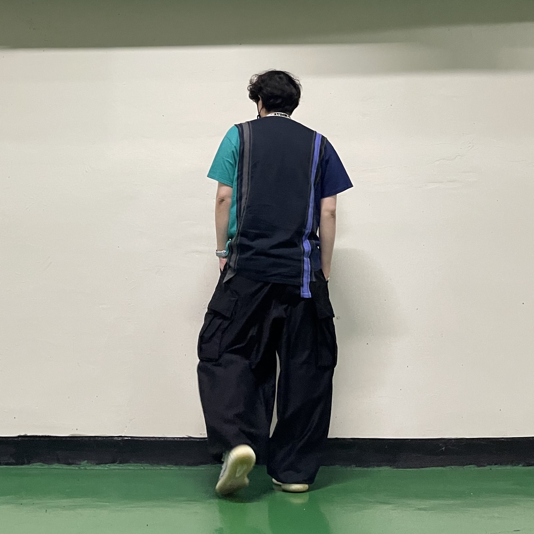 Needles H.D. BDU Pants Black, Adidas Yeezy Boost 350 V2 Zebra 2017/2019/2020 착용 스타일 - 5