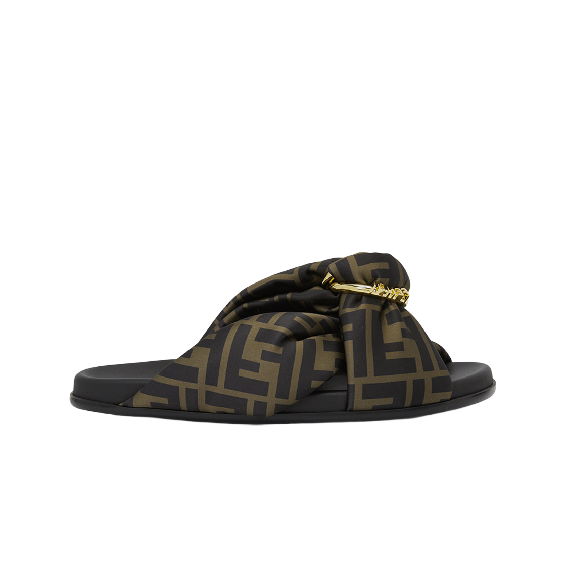 (W) 펜디 필 슬리퍼 브라운((W) Fendi Feel Slippers Brown)