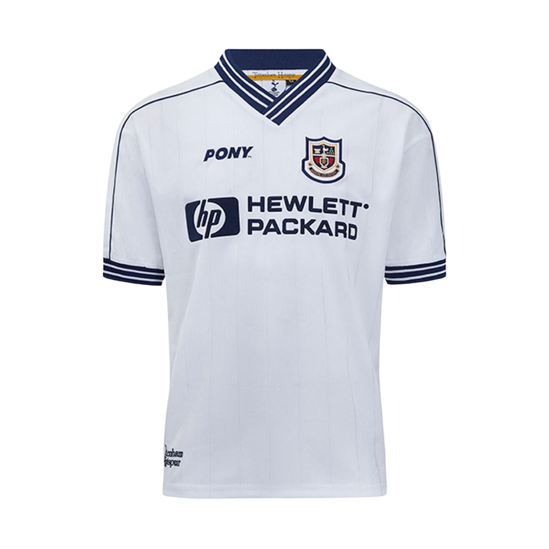 토트넘 홋스퍼 스퍼스 레트로 1997 포니 홈 셔츠 화이트 (논 마킹 버전)(Tottenham Hotspur Spurs Retro 1997 Pony Home Shirt White (Non Marking Ver.))
